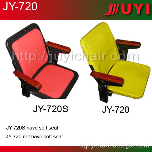 Chinese indoor arena gym bleachers with plastic arm seat/chair stadium JY-6211